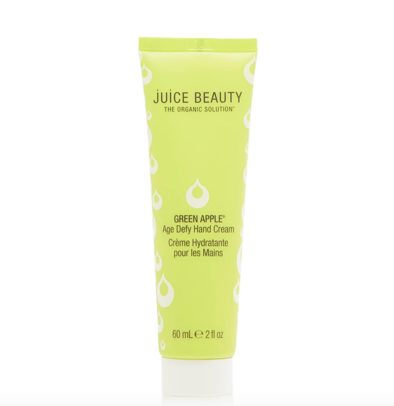 Juice Beauty GREEN APPLE Age Defy Peptide Hand Cream - Luxurious Moisturizing Cream with Jojoba and Shea Butters, Vitamin C, and Peptides - 2 fl oz