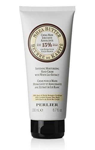 Perlier Shea Butter Hand Cream with White Lily Extract HUGE Size ~ 6.7 fl. oz.