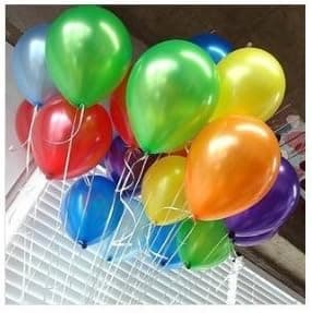 PAVILIA Balloons (144 Pieces), Assorted Colors, 12"