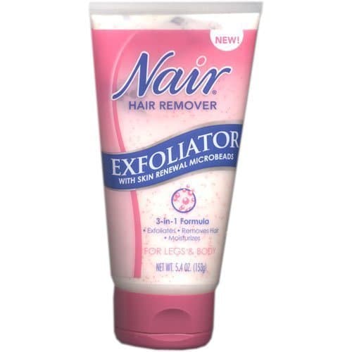 Exfoliator Hair Remover for Legs and Body by Nair, 5.4 Ounce