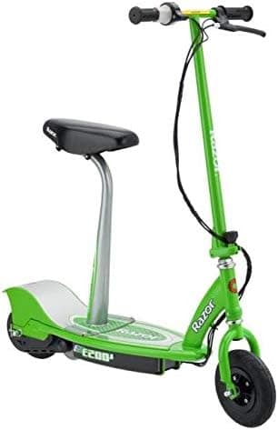 Razor E200S Seated Electric Scooter (Green, 37 x 16 x 42-Inch)