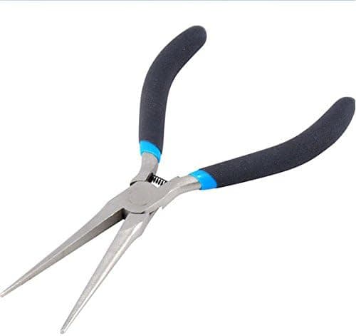 Jig Pro Shop 6" Long Nose Leather/Paracord Pliers (Stainless Steel)