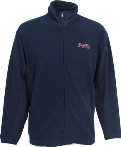 Atlanta Braves Sleet Full Zip Fleece Jacket