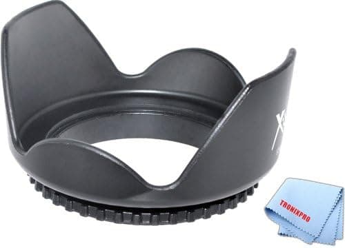 62mm Pro Series Hard Tulip Lens Hood For Sigma 18-250mm F3.5-6.3 DC Macro OS HSM, Sigma 18-200mm f/3.5-6.3 II DC OS HSM Lens, Sigma 105mm f/2.8 EX DG OS Macro Lens, Sigma 30mm f/1.4 DC HSM Lens, Sigma 70mm f/2.8 EX DG Macro Autofocus Lens