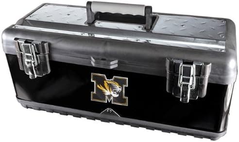 Team ProMark NCAA Missouri Tigers Heavy Duty Steel Toolbox
