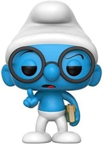 Funko Pop Animation Brainy Smurf Toy