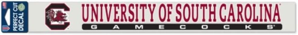 WinCraft NCAA University of South Carolina WCR49985014 Perfect Cut Decals, 2" x 17"