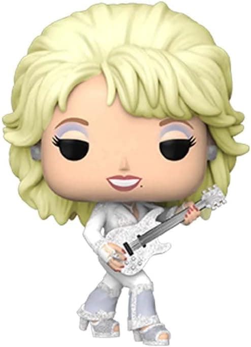 Funko POP! Rocks: Dolly Parton in White Pantsuit Shop Exclusive