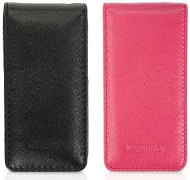 Griffin Leather Vizor Case for Sansa e200 Series MP3 Players (Black)