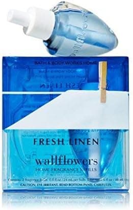 Bath & Body Works Wallflowers Home Fragrance Refill Bulbs 2 Pack Fresh Linen by Bath & Body Works