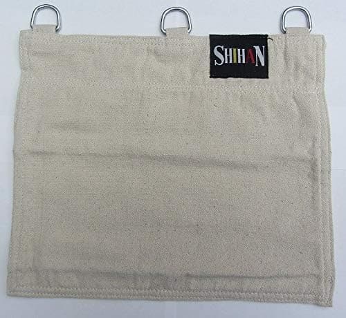 KUNG FU Canvas Wall Striking Bag 1 Section, Sand Bag Wall Mounted, Iron Palm Training - New