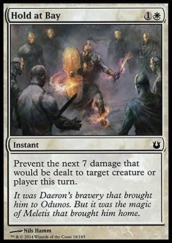 Magic The Gathering - Hold at Bay (18/165) - Born of The Gods - Foil