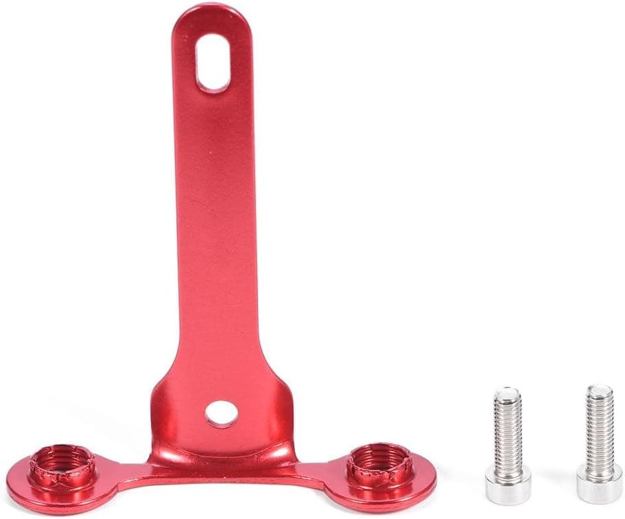 Bottle Holder CO2 Cartridge Holder Cycling Saddle Cage Holder for Road Mountain Bike (Red) Co2 Cartridge Holder External Co2 Cartridge Holders Co2 Cartridge Holder