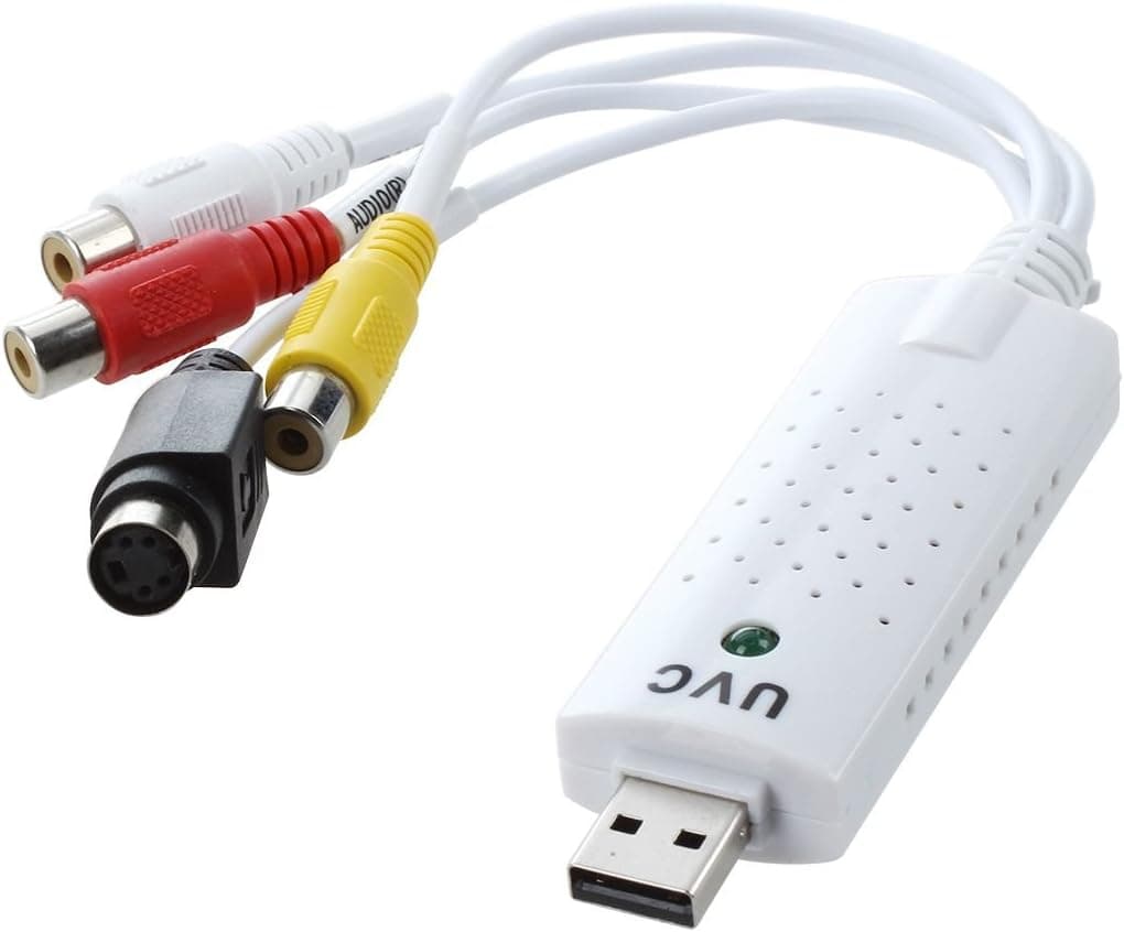 Converter VHS to DVD - TOOGOO(R)USB2.0 Card Capture Video Converter VHS to DVD for Win7 / 8 Mac OS