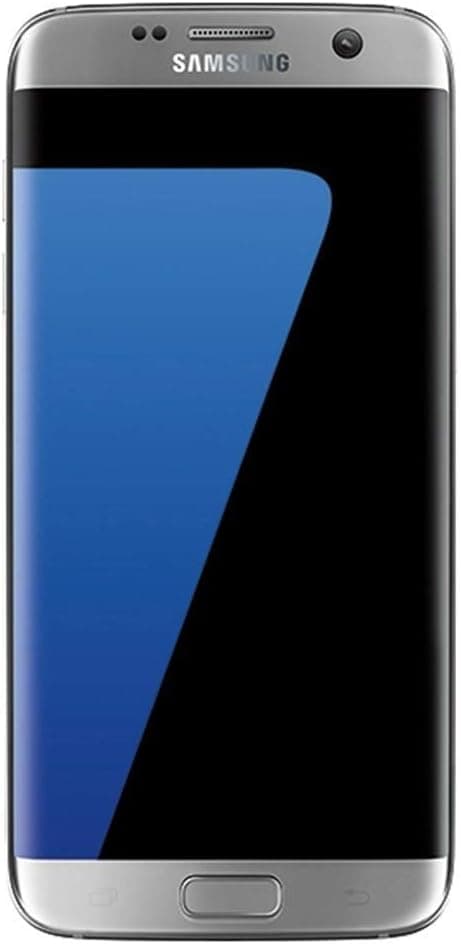 Samsung Galaxy S7 Edge (32GB, 4GB RAM) 5.5" QHD Display, (GSM + Verizon) Factory Unlocked 4G LTE Smartphone - SM-G935V (US Warranty) Silver (Renewed)
