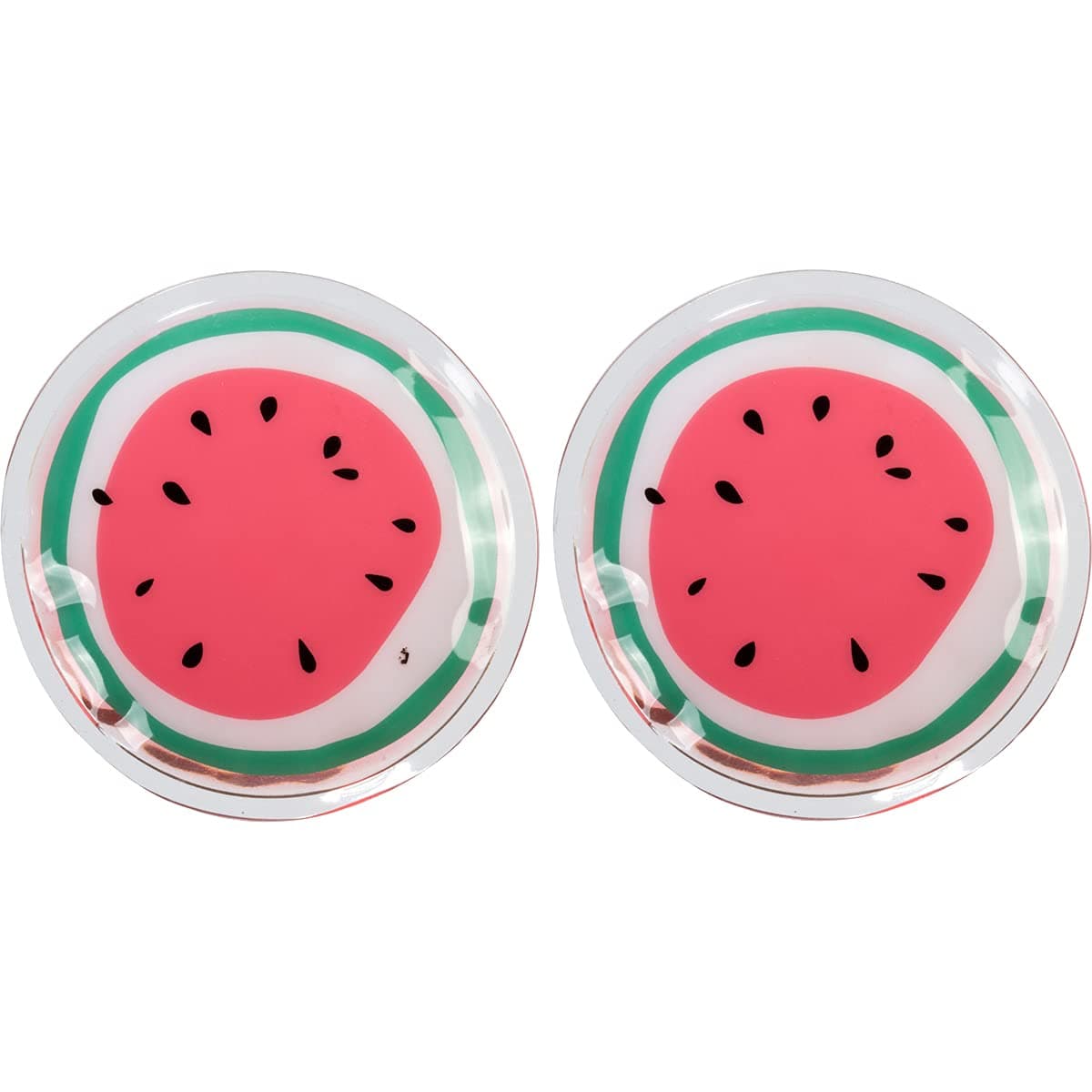 Cala Hot and Cold Eye Pads - Relieves Puffiness and Tension, Watermelon (69163)