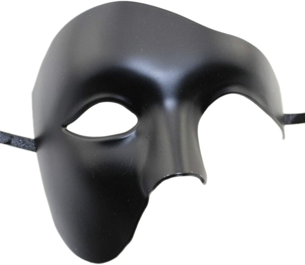 Seglorwy Mens Mask Phantom of the Opera Mask Venetian Mask for Masquerade Party Christmas Halloween Carnival Mardi Gras