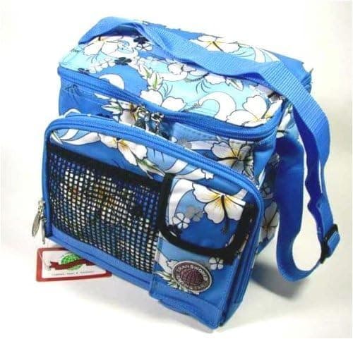 Hawaiian Hawaii Sky Blue Lunchbox Lunch Box Bag Soft Thermal Insulated