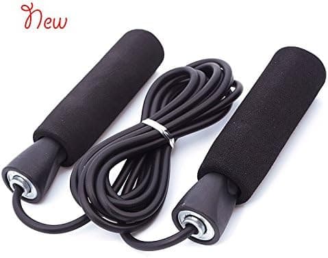 SINEDY Aerobic Tangle-free Cord 8.5 ft Adult Exercise Skipping Jump Rope Adjustable Bearing Speed Fitness #06