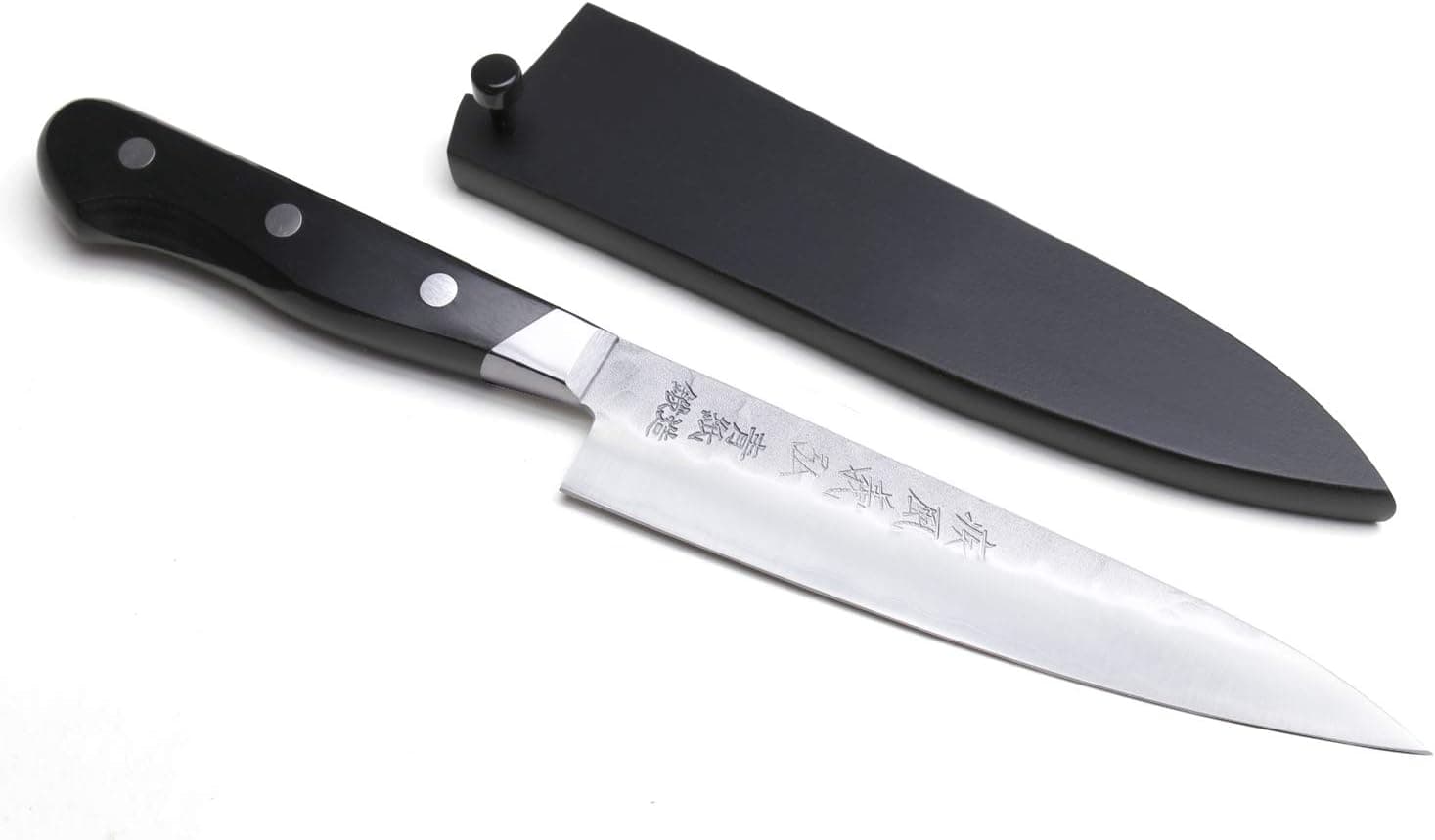 Yoshihiro Aoko (Blue Steel) Petty Japanese Utility Chef Knife 5.3 IN (135mm) - (with Saya Cover)