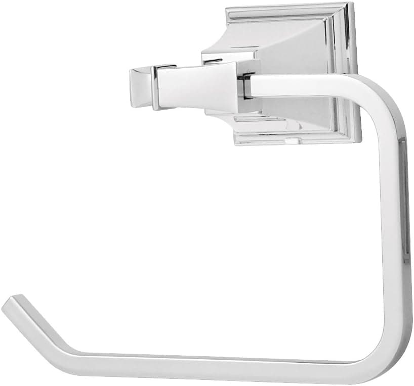 Speakman SA-1304 Rainier Bathroom Square Towel Ring, Polished Chrome