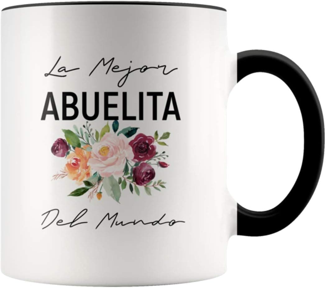 Fabby Gifts Regalo Para Abuela - Dia De La Madre - La Mejor Abuelita Del Mundo Coffee Mug