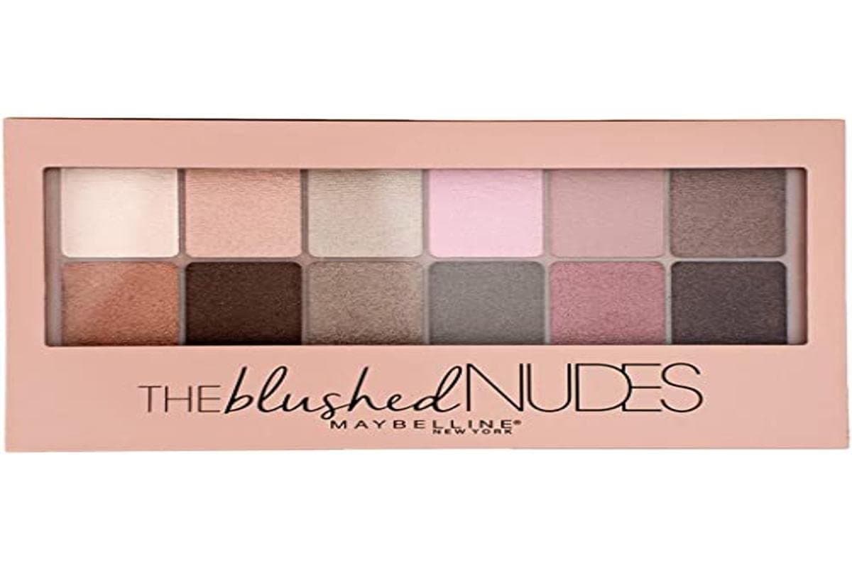 Maybelline The Blushed Nudes Eyeshadow Palette, 0.34 oz.