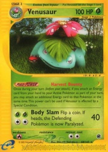 Pokemon - Venusaur (68) - Expedition