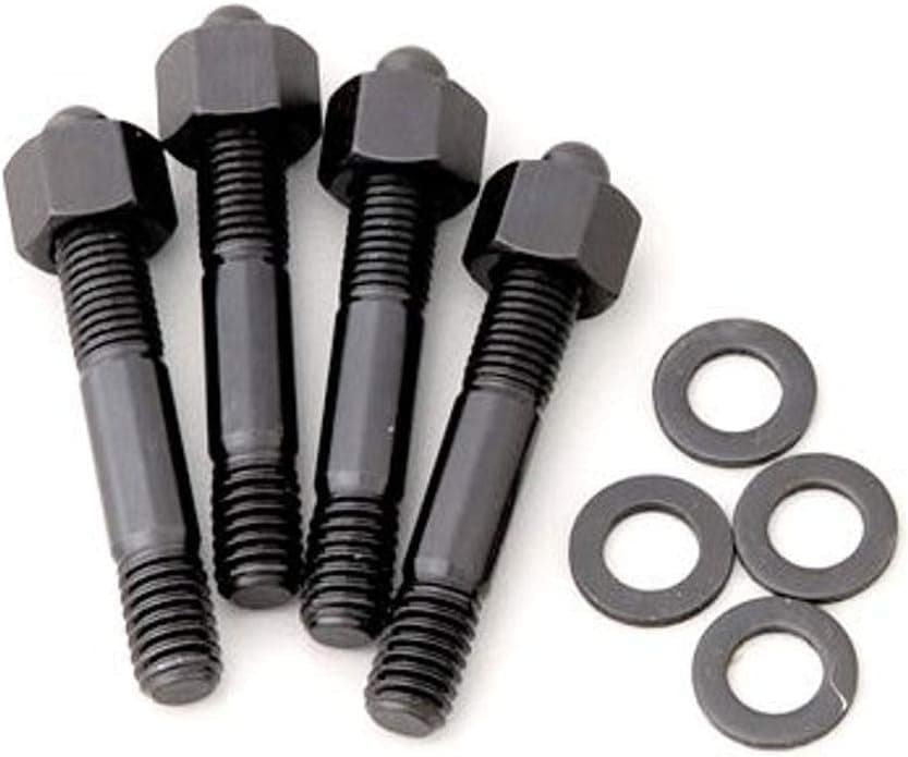 ARP 300-2401 Pro Series Black Oxide 5/16" Thread 1.700" OAL Drilled Carburetor Stud for NASCAR Wire Seal, (Set of 4)