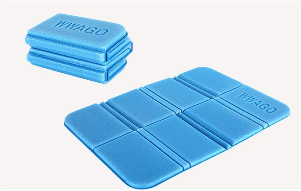 Toasis Water Proof Camping Cushion Foam Seat Pad Foldable Outdoor Sitting Mat (Blue-2pcs)
