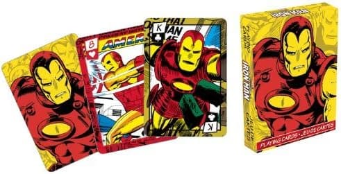 Aquarius Marvel Iron Man Series 2 Comic Playing Cards
