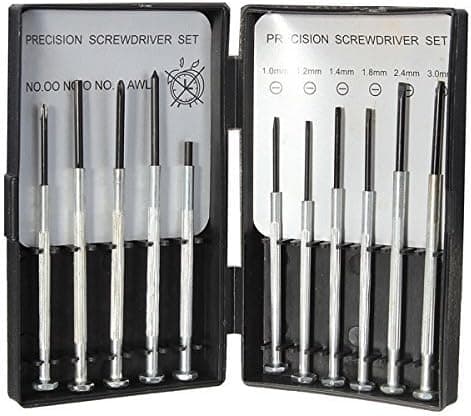 Generic unitools11 Piecerepairkit Professional Precision Screwdriver Set Hobby Repair Tool, Small, 11 Piece