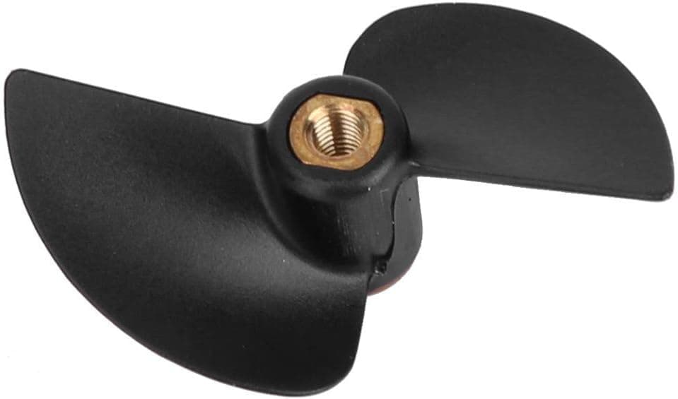 Drfeify Boat Tail Propeller, 10PCS RC Remote Control Boat Tail Propeller Spare Accessory fit for FT009 RC Boat Model