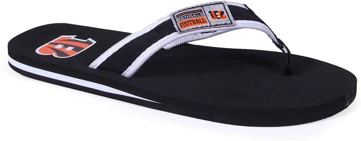 Cincinnati Bengals Contour Flip Flop Extra Large