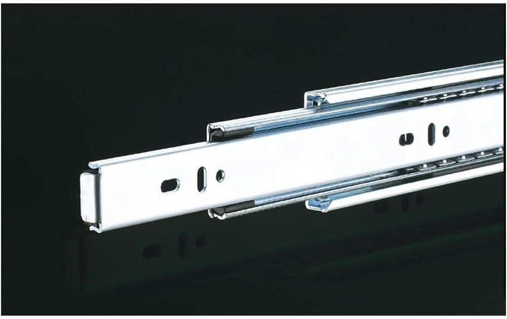 Shop Fox D3032 20-Inch Full Ext Drawer Slide 100-Pound Capacity Side Mount, Pair