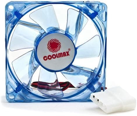 Coolmax CMF-825-BL 80mm DC Cooling Fan (Blue)