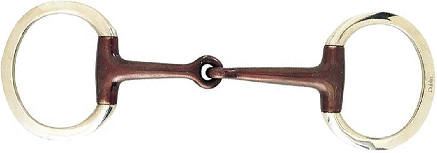 Korsteel Sweet Iron Jointed Eggbutt Snaffle Bit