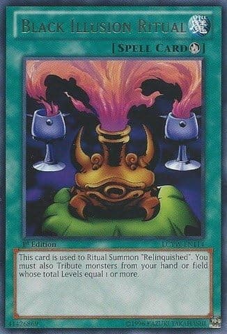 YU-GI-OH! - Black Illusion Ritual (LCYW-EN114) - Legendary Collection 3: Yugi's World - Unlimited Edition - Rare