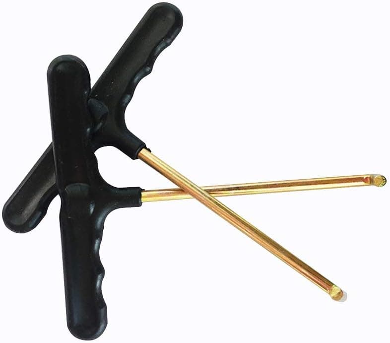 Emoonland 2 Pack Trampoline Spring Pull Tool Adjustment T-Hook Spring Pull Kit