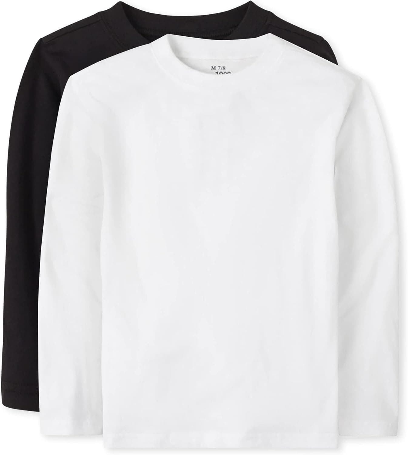 The Children's Place Baby Boys Toddler Basic Long Sleeve Tee, 2 Pack