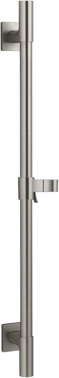 KOHLER K-98342-BN Awaken Deluxe 24-Inch Slide Bar, Vibrant Brushed Nickel