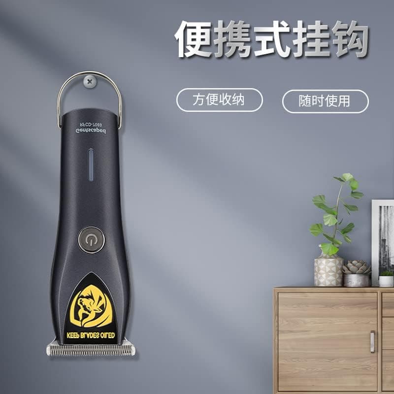Gentscaped Mini Cordless Hair Clipper for Men,Professional Rechargeable ZeroGapped Hair Trimmer,for Hair Cutting,Beard Trimming,Body and Bikini Grooming,T-Blade and CloseCut
