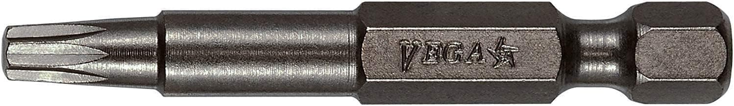 8 Point Star Bit. VEGA Double Square #2 Professional Grade 2 Square Drive Torx 3-1/2” Bit Set. 190DS02A-3 (Pack of 3)