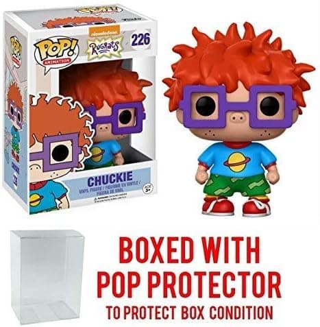 Funko Pop! Animation: Rugrats - Chuckie Finster Vinyl Figure (Bundled with Pop BOX PROTECTOR CASE)