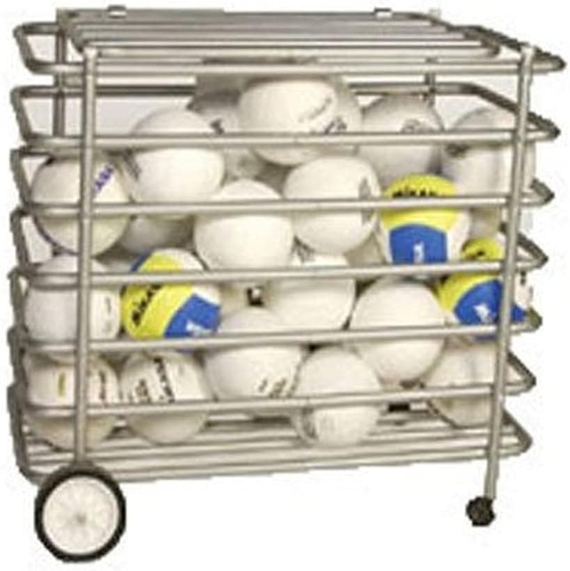 Tandem Sport Portable Locking Ball Cage – Ball Storage/ Equipment Storage/ On wheels