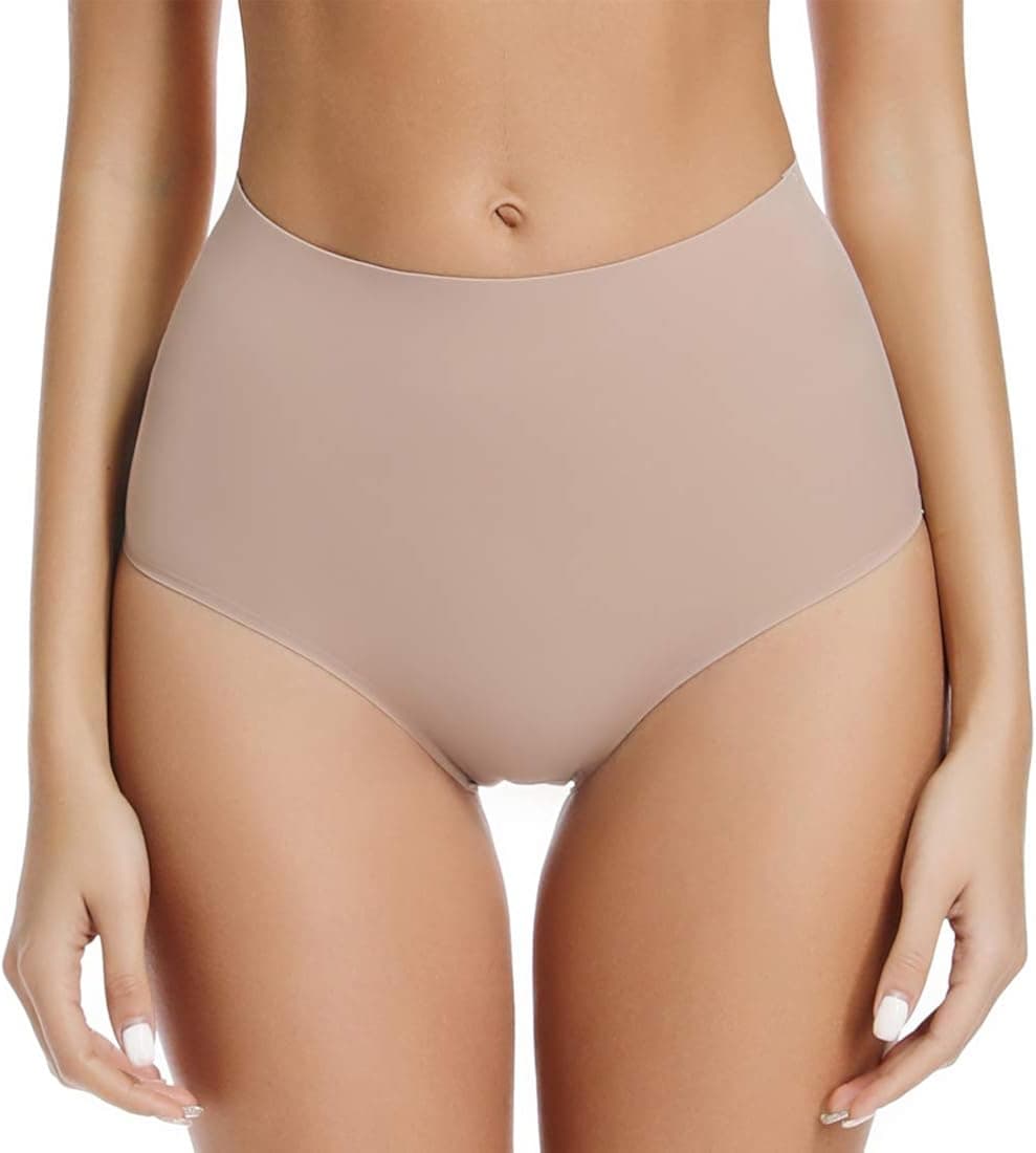 JOYSHAPER Hipster Panties for Women 2 Pack Full Coverage Underwear Seamless Low Waist Comfort Stretchy