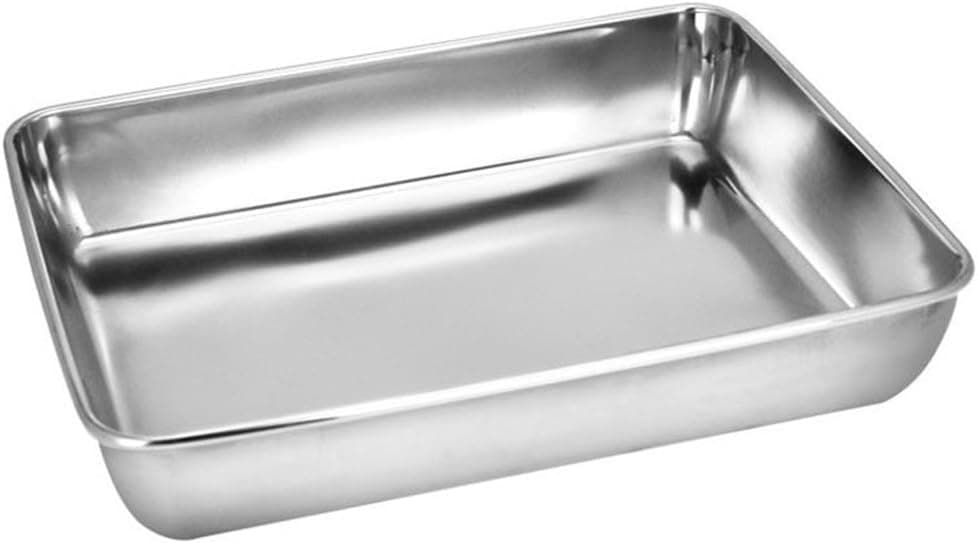 Sheet Pan,Cookie Sheet,Heavy Duty Stainless Steel Baking Pans,Toaster Oven Pan,Jelly Roll Pan,Barbeque Grill Pan,Deep Edge,Superior Mirror Finish, Dishwasher Safe By meleg otthon