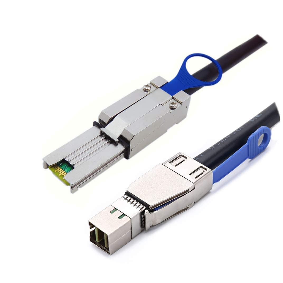CABLEDECONN External HD Mini SAS SFF-8644 to SFF-8088 1m 3.3FT Cable