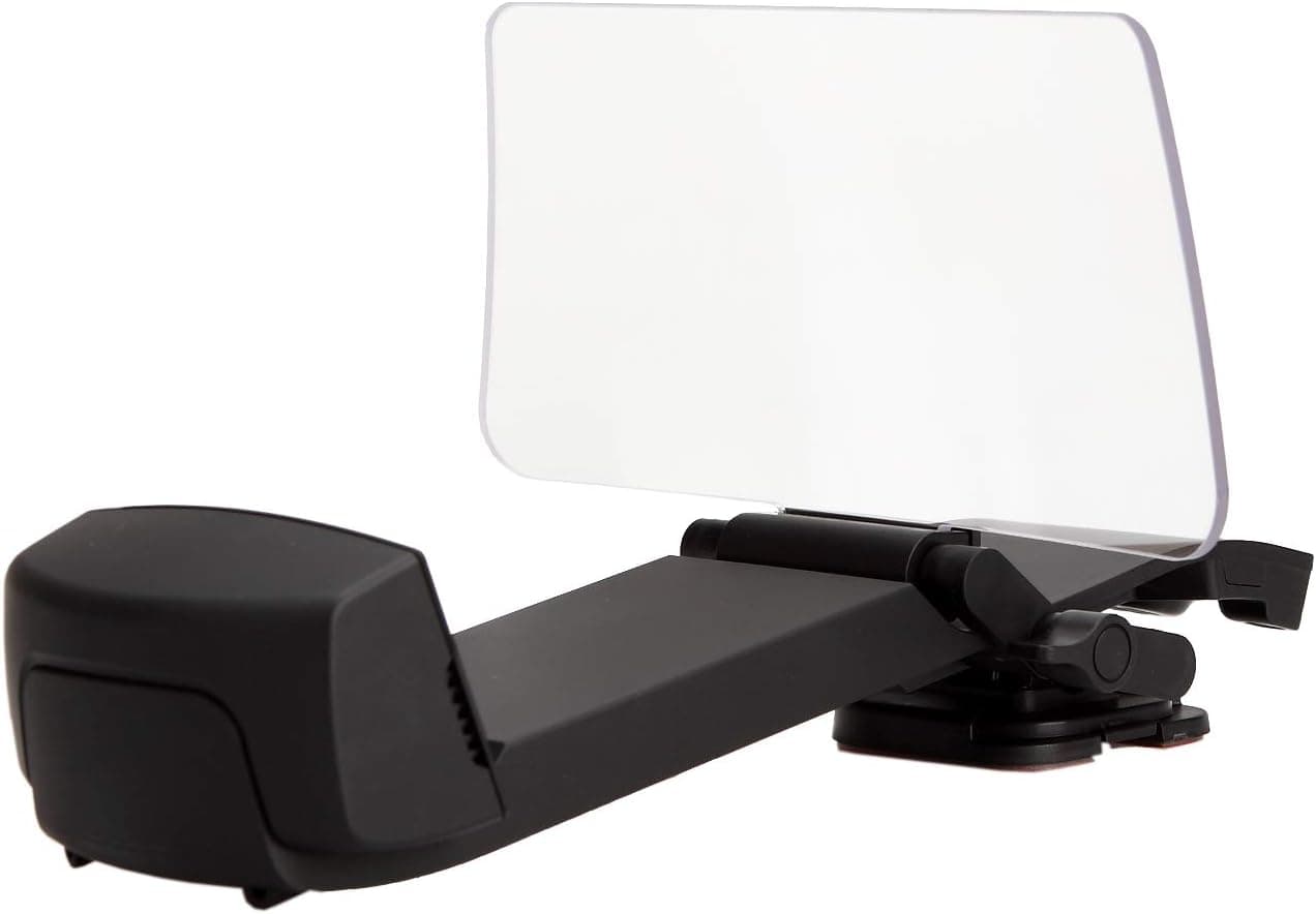 Kivic HUD 2nd Generation Head Up Display - Stay Connected Smartphone of iOS & Android with Time, Vehicle Speed, Text Message, Incoming Calls, Various Map through Your Windshield - made in Korea