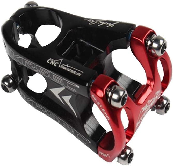 31.8 Stem 50mm Bike Stem Mountain Bike Stem Short Handlebar Stem for Most Bicycle, Road Bike, MTB, BMX, Fixie Gear, Cycling